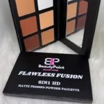 BeautyPoint Empire 6-in-1 HD Matte Pressed Powder Palette