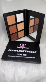 BeautyPoint Empire 6-in-1 HD Matte Pressed Powder Palette